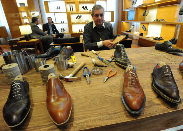 Louis Vuitton (LV) chief cobbler Roberto 