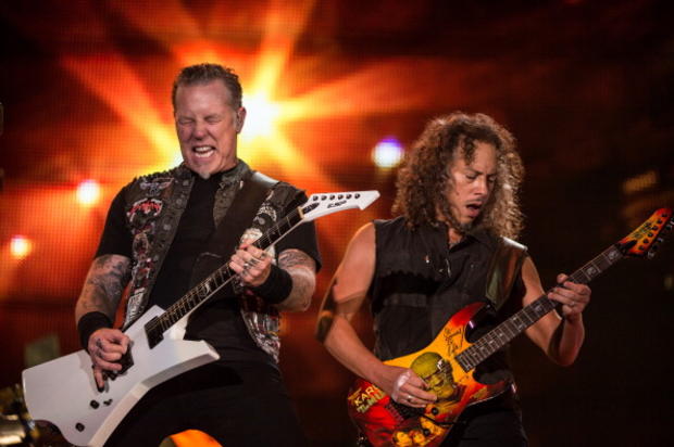 James Hetfield &amp; Kirk Hammett 