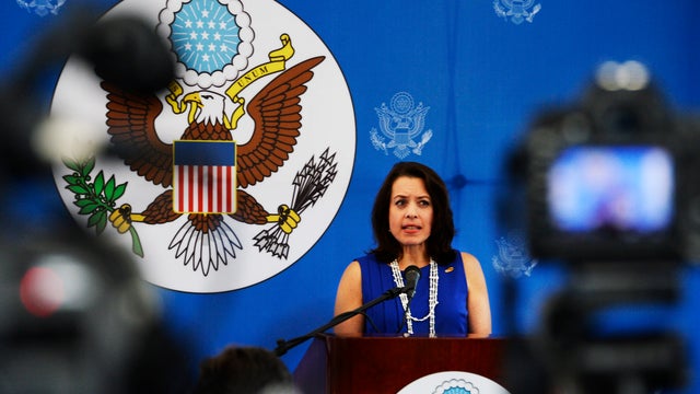 The business manager of the embassy of the United States in Venezuela, Kelly Keiderling 