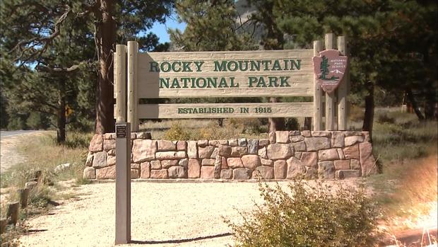 Rocky Mountain National Park generic sign 