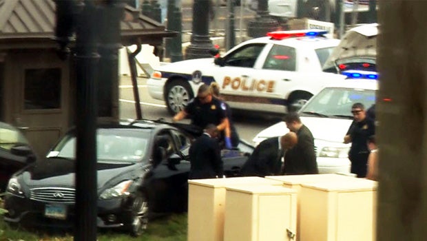 DC Shooting Black Car 