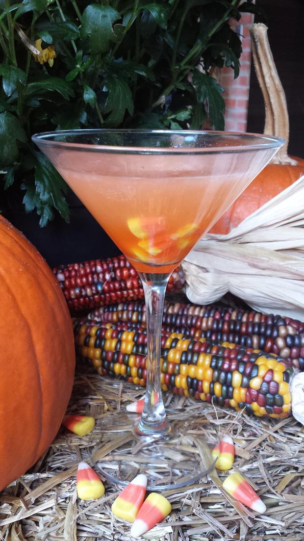 Candy Corn Martini, Haven Rooftop 