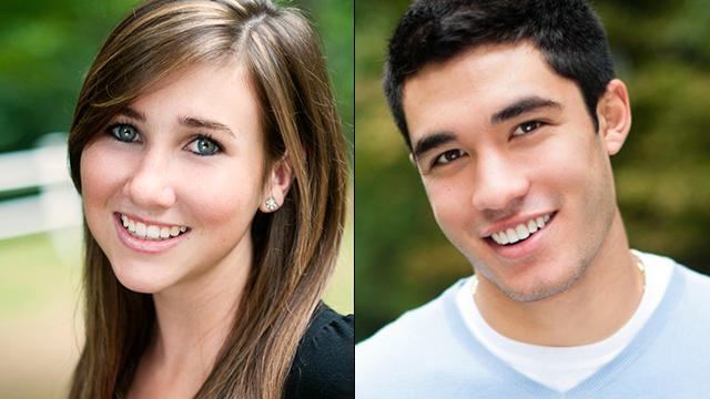 Lauren Astley and Nathaniel Fujita 