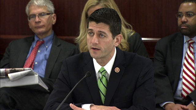 Ryan: Budget talks shouldn't be "argument about taxes" 