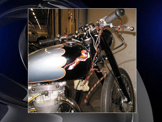 Customs Agents Seize Vintage Motorcycle Stolen In 1967 