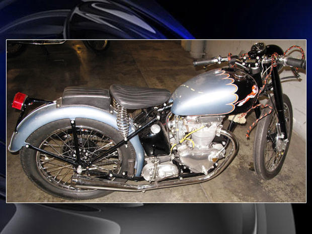 Customs Agents Seize Vintage Motorcycle Stolen In 1967 