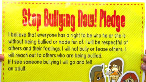 L.I. Students Make A Pledge Against Bullying 