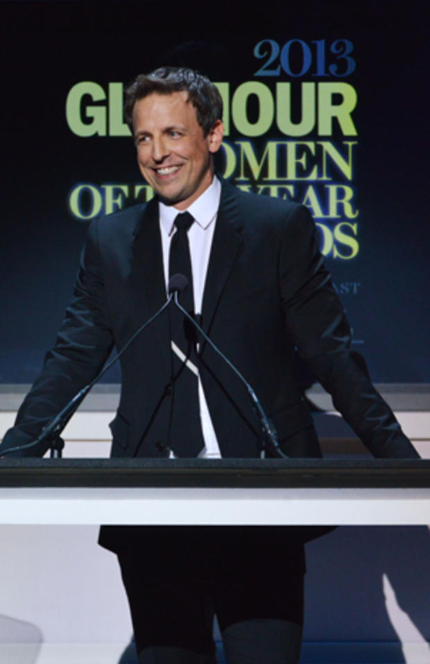 Seth Meyers attends Glamour's Women of the Year Awards 