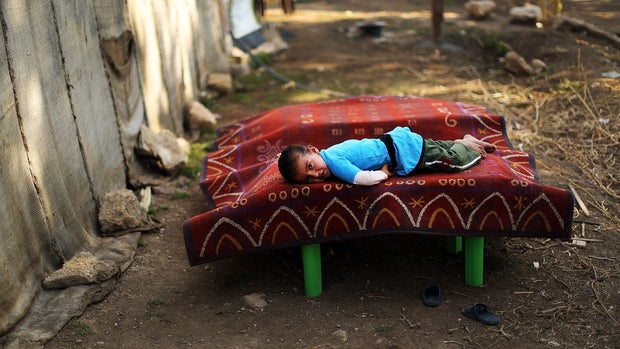 Syrian refugees flood Lebanon