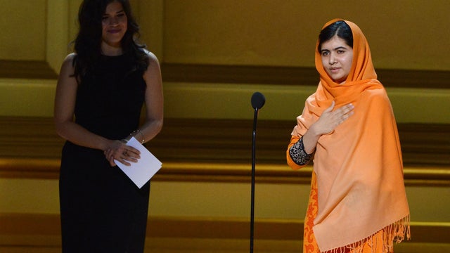 Malala Yousafzai attends Glamour's Women of the Year Awards. 