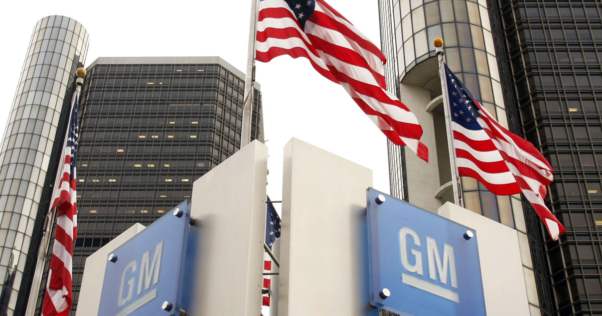 GM reports lowerthanexpected earnings CBS News