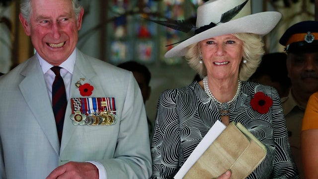 Prince Charles and Camilla in India on Nov. 10, 2013 