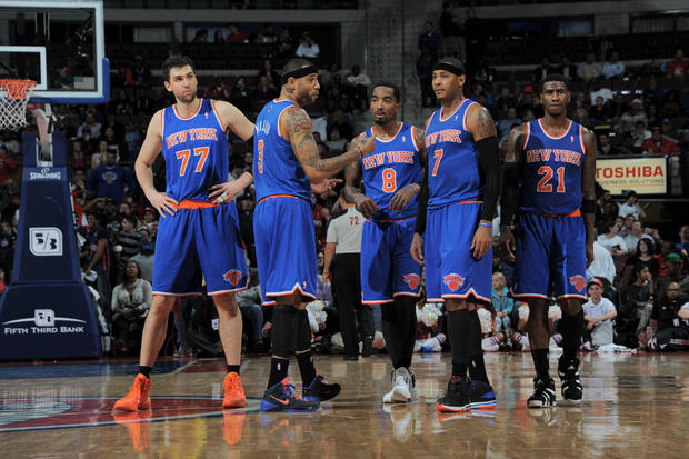 New York Knicks v Detroit Pistons 