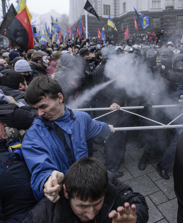 Protests in Kiev 