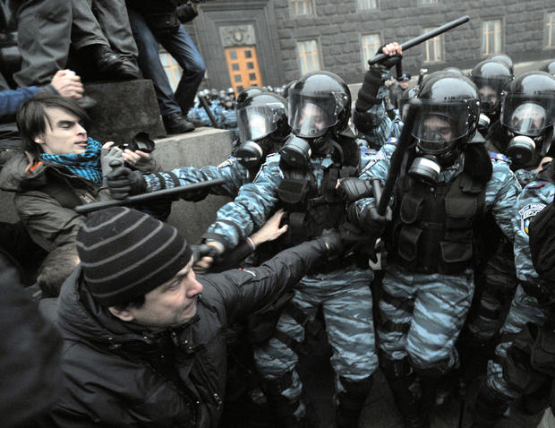 Protests in Kiev 