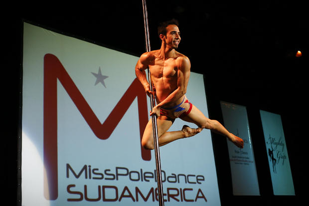 Pole dancing competition 