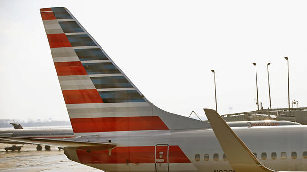 American Airlines Plane Tail 