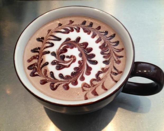 Hot chocolate kean coffee 