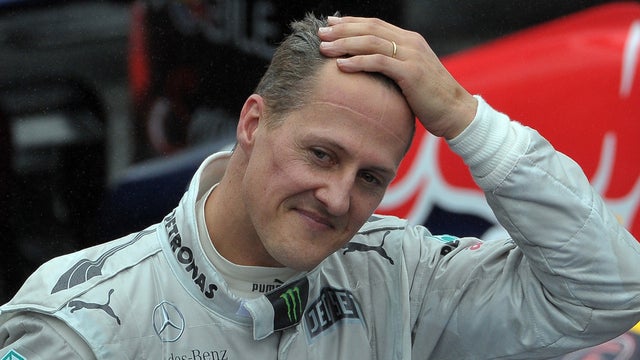 German Formula One driver Michael Schumacher  