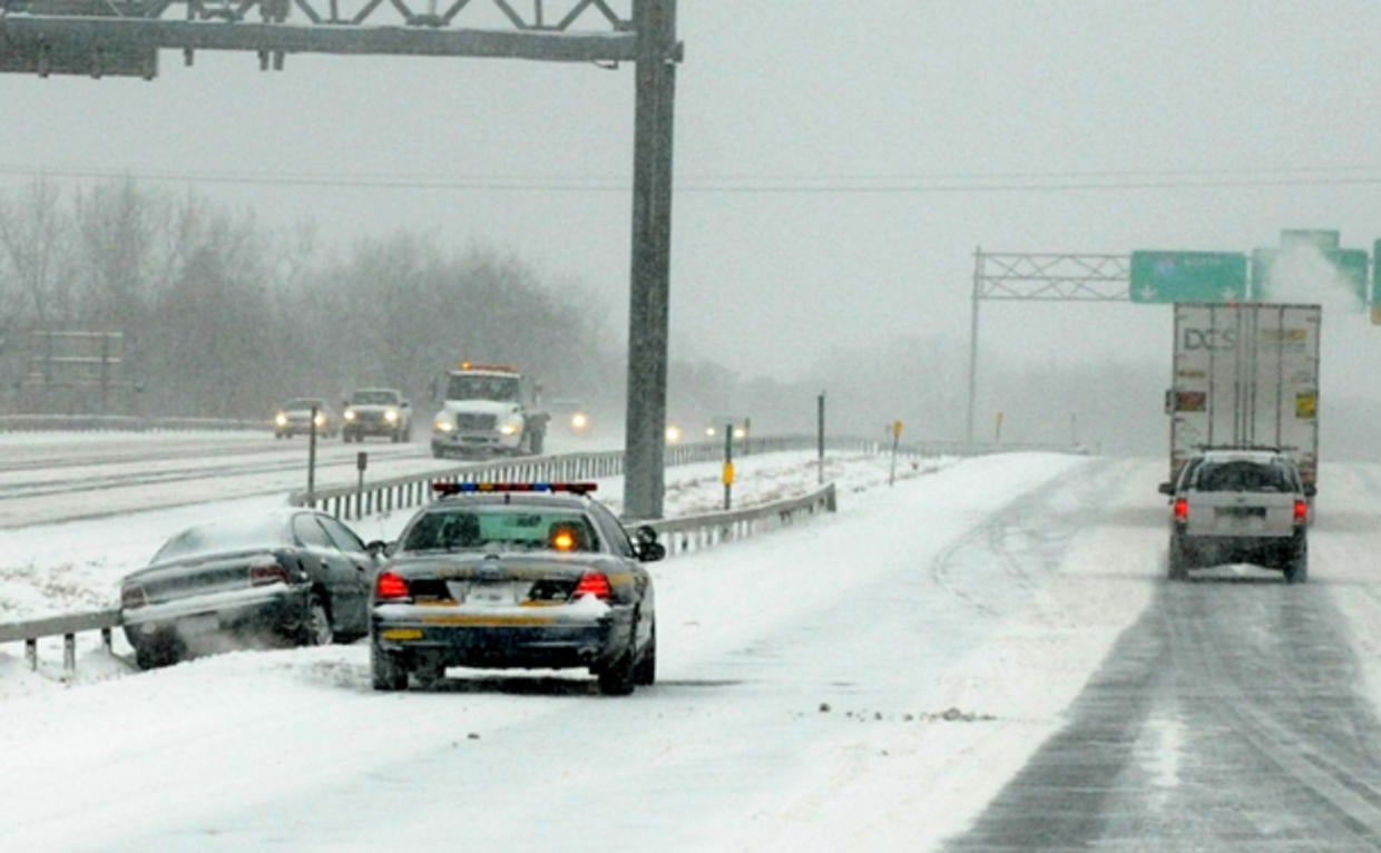 First major winter storm of 2014