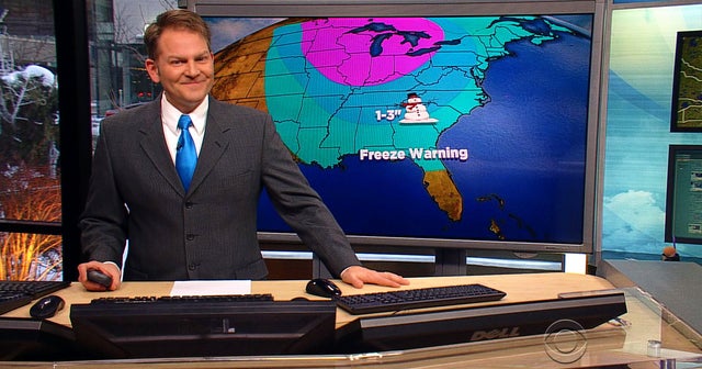 Freezing temperatures to reach Gulf Coast - CBS News