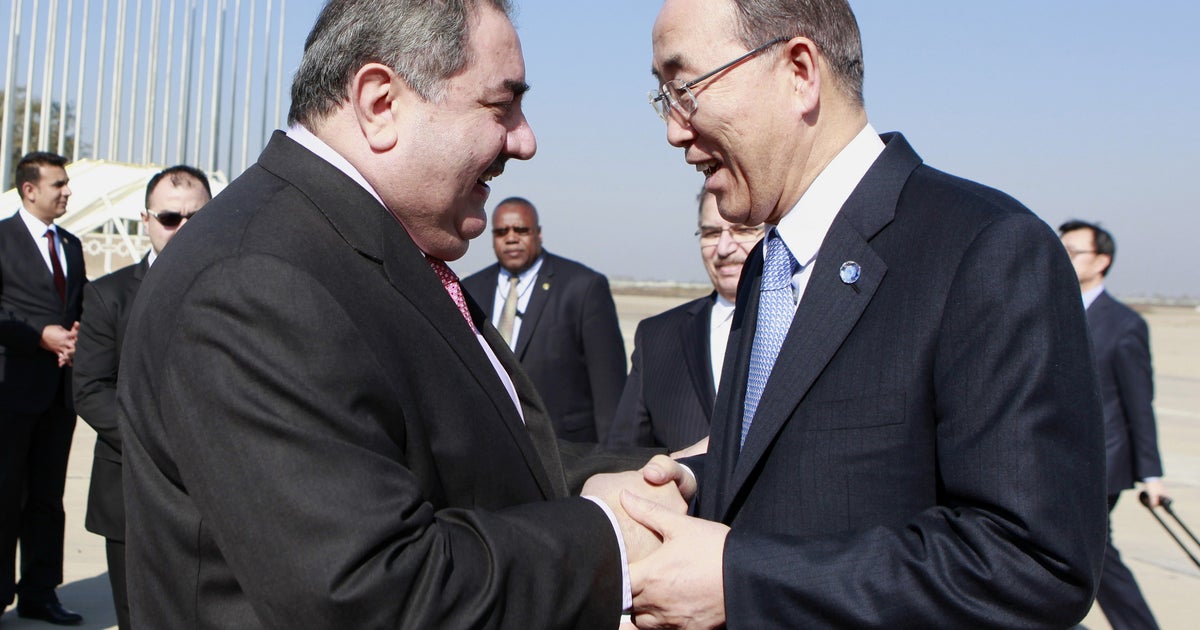 Deadly car bombs rock Baghdad during U.N. chief's visit - CBS News