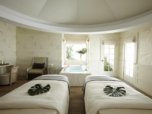 Hotel Bel Air spa massage 