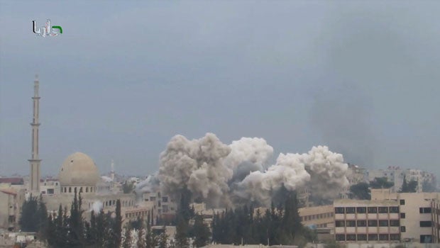 Syrian refugees describe new, deadly weapon from Assad regime -- barrel ...