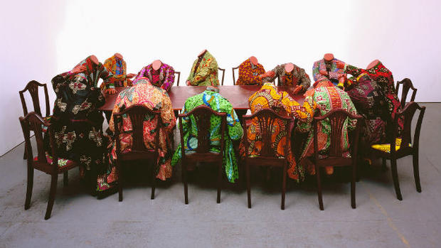 Scramble for Africa by Yinka Shonibare MBE. Credit - Photograph 2012 The Barnes Foundation. 