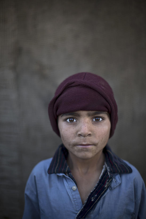 Afghan refugee portraits 
