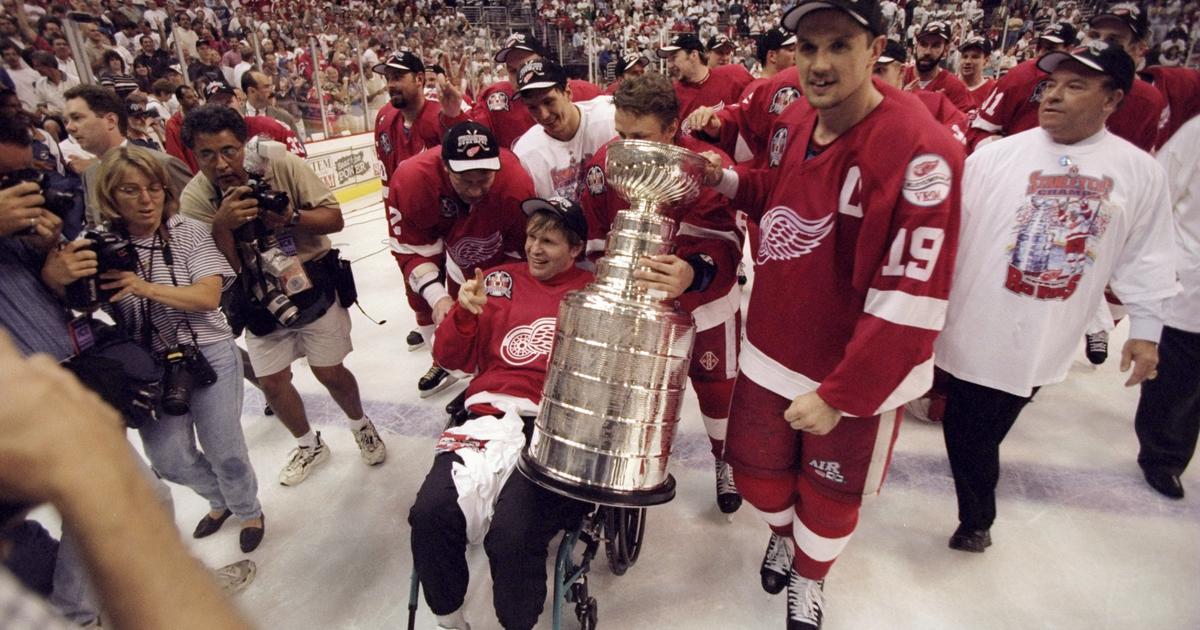 1997 Red Wings & Vladimir Konstantinov, Detroit Red Wings, Detroit, Stanley  Cup