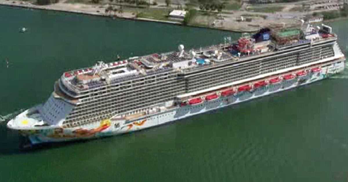 largest cruise ship leaving miami