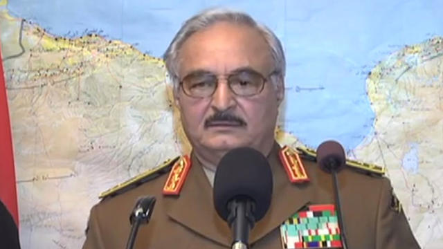 Libyan Major General Khalifa Haftar 