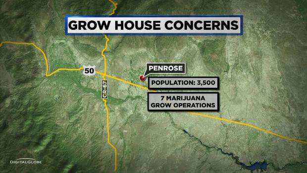 Grow House Concerns Map 
