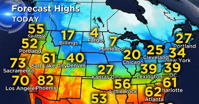 Polar Vortex returns: Blast of Arctic air to impact nearly 40 states ...