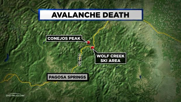 DEADLY AVALANCHE map 