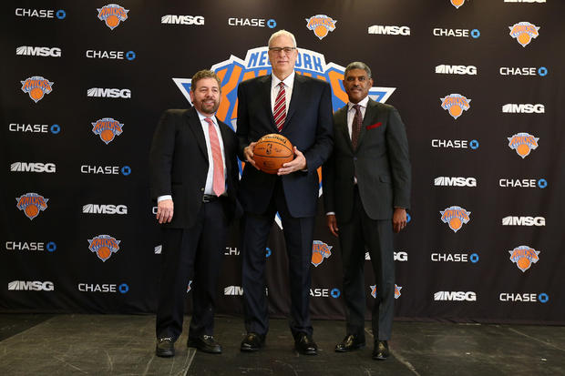 Phil Jackson Introduced As Knicks Prez 