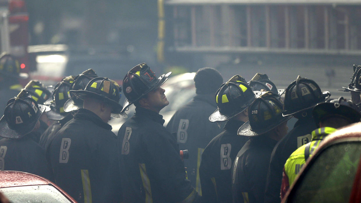 2 Firefighters Killed Battling Fierce Boston Blaze - CBS News