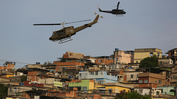 Brazilian security forces raid Rio slums ahead of World Cup 