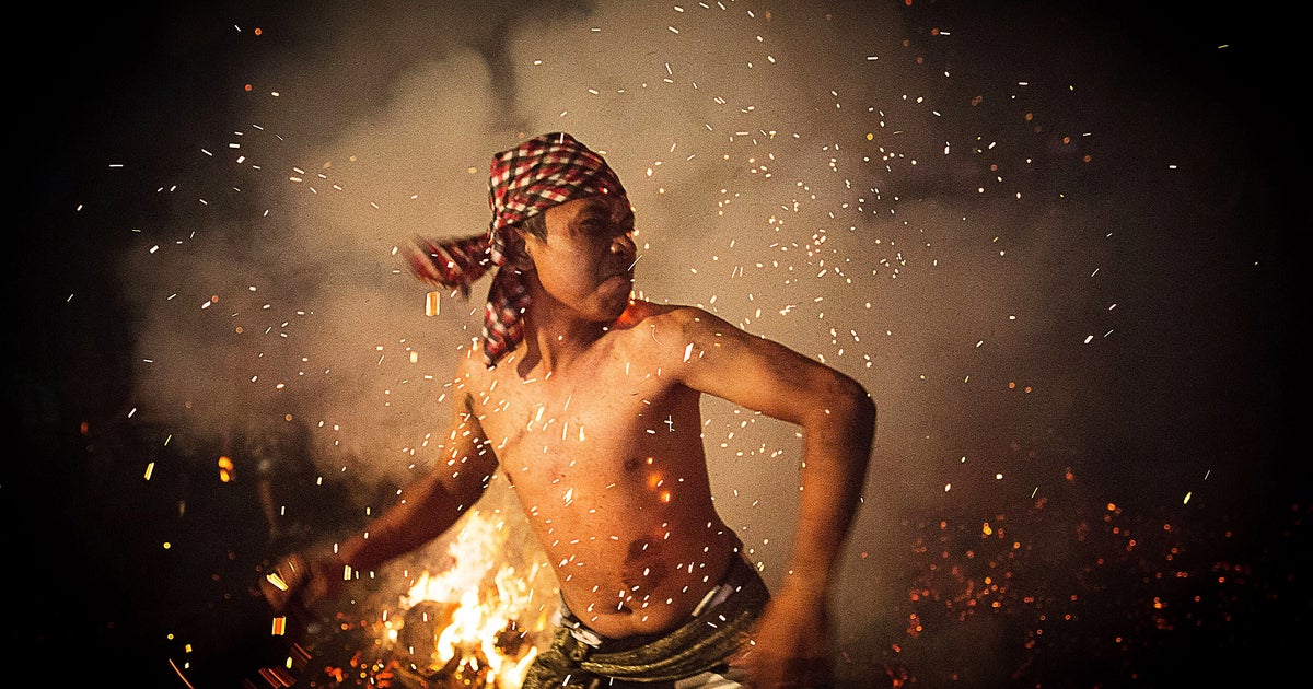 Bali fire festival
