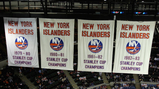 New York Islanders banners 