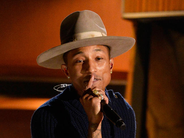 Singer-rapper-producer Pharrell Williams is a 'Happy' man