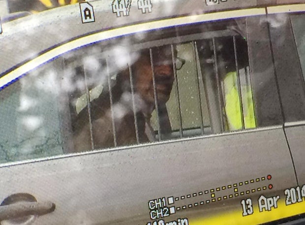 Frazier Glenn Cross, accused of killing three people outside of Jewish sites near Kansas City, is seen in police custody