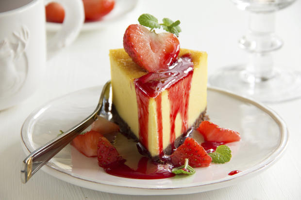 Cheesecake With Strawberries 