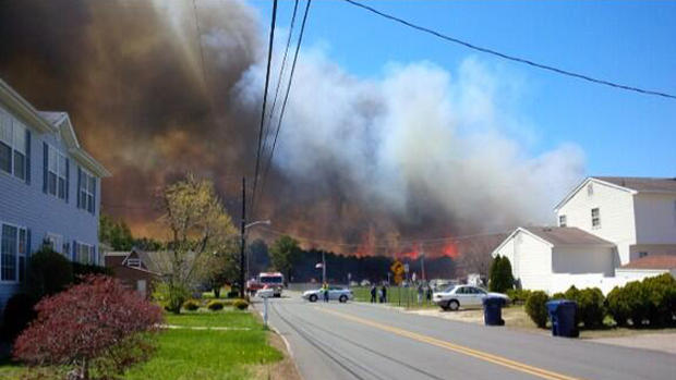 Ocean County Forest Fire 