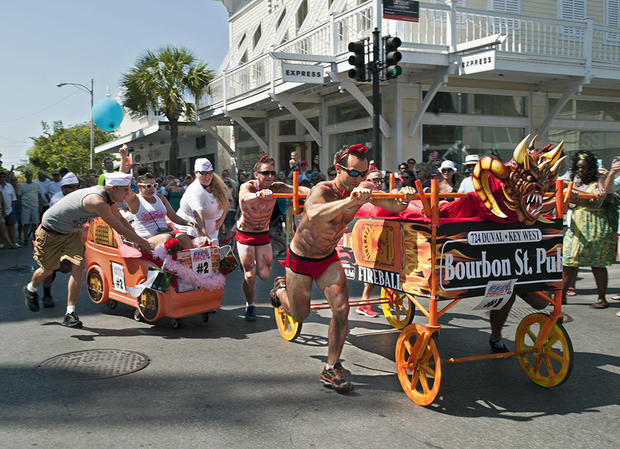 Key West Bed Race 2014 