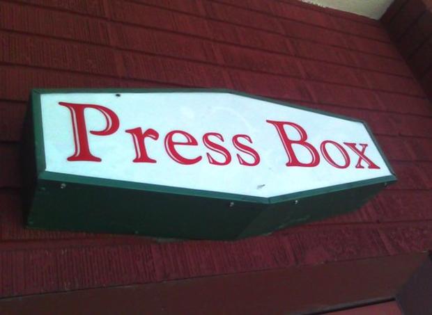 the press box 