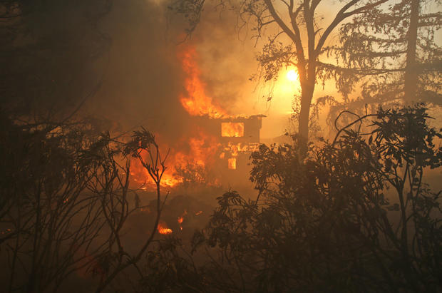 Wildfire in California 