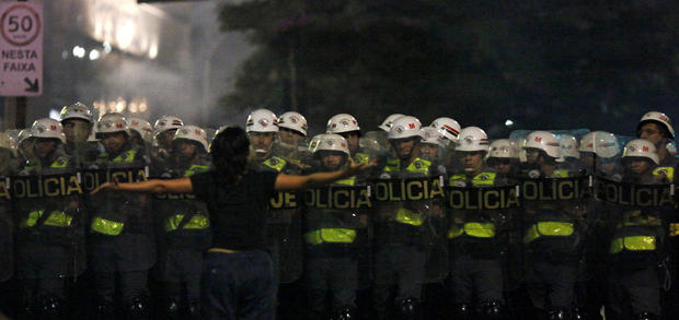 Brazil protests ahead of World Cup 2014 