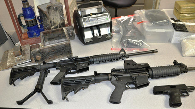 Weapons Recovered Following Heroin Seizure 